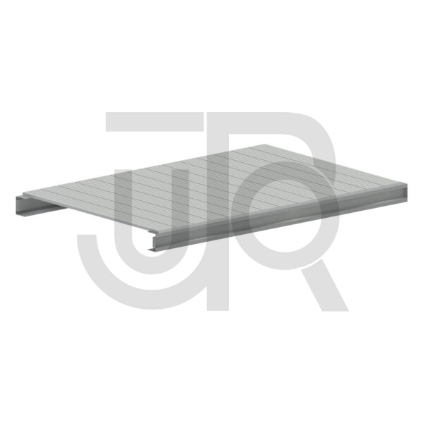 Compleet legbord Metalsistem 900 X 700 mm, H25/A, type S1 (B x D)-4617